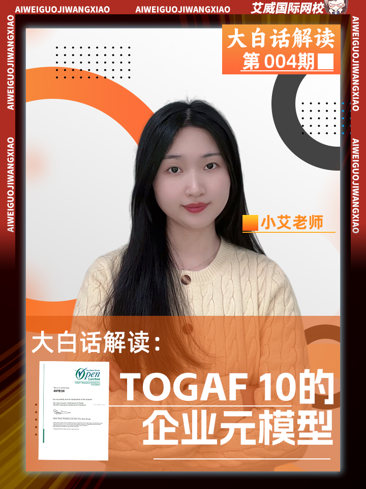 大白話解讀:TOGAF10的企業(yè)元模型